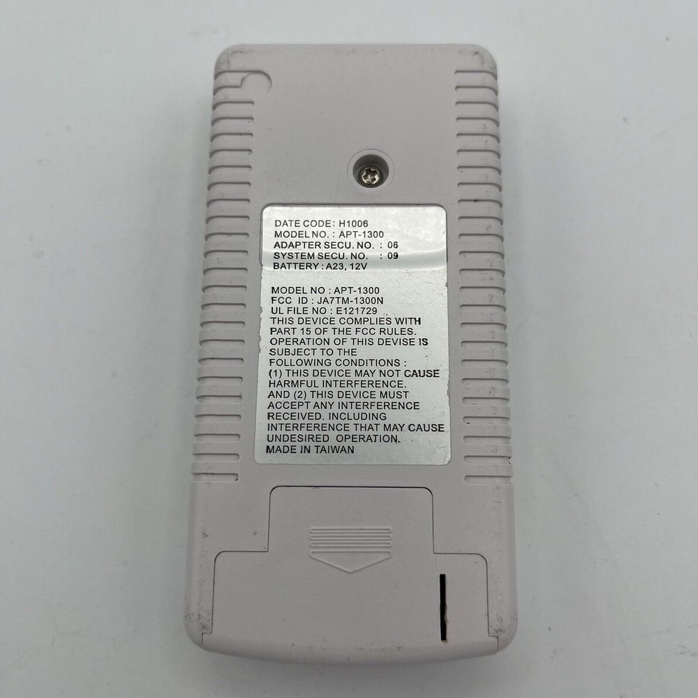 Electrical Heater Remote Controller APT-1310 Replacement Remote W/Battery Tested - Picture 4 of 5